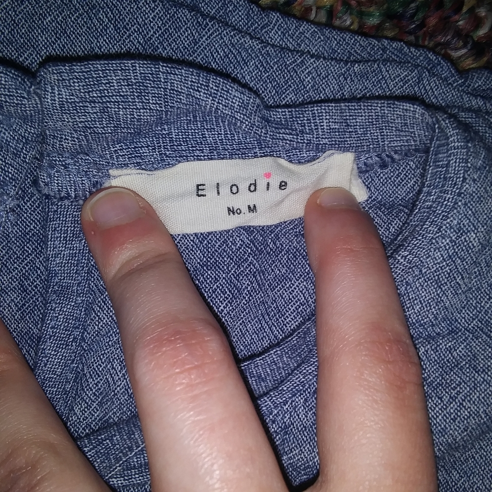 ‼Elodie Denim Style Tank Top - Picture 7 of 7